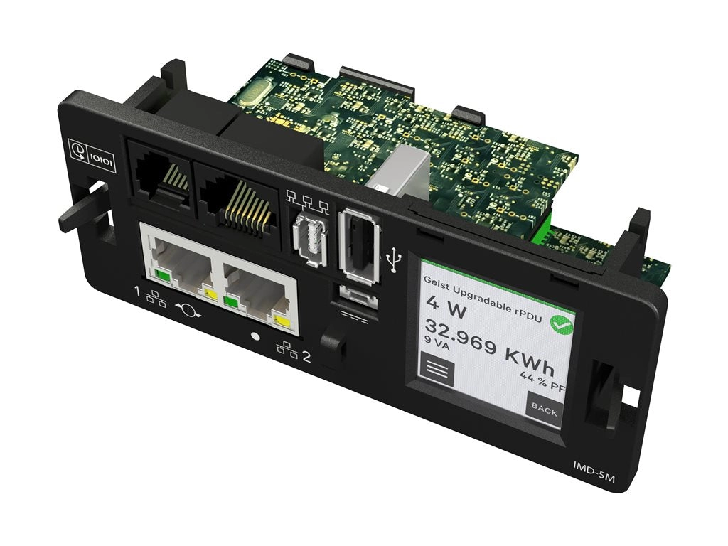 Geist Rack Transfer Switch Outlet Level Monitoring AUU5M1R5-06CF17-2C20C20A900-D - Power distribution unit (rack-mountable) - VA7U21A0