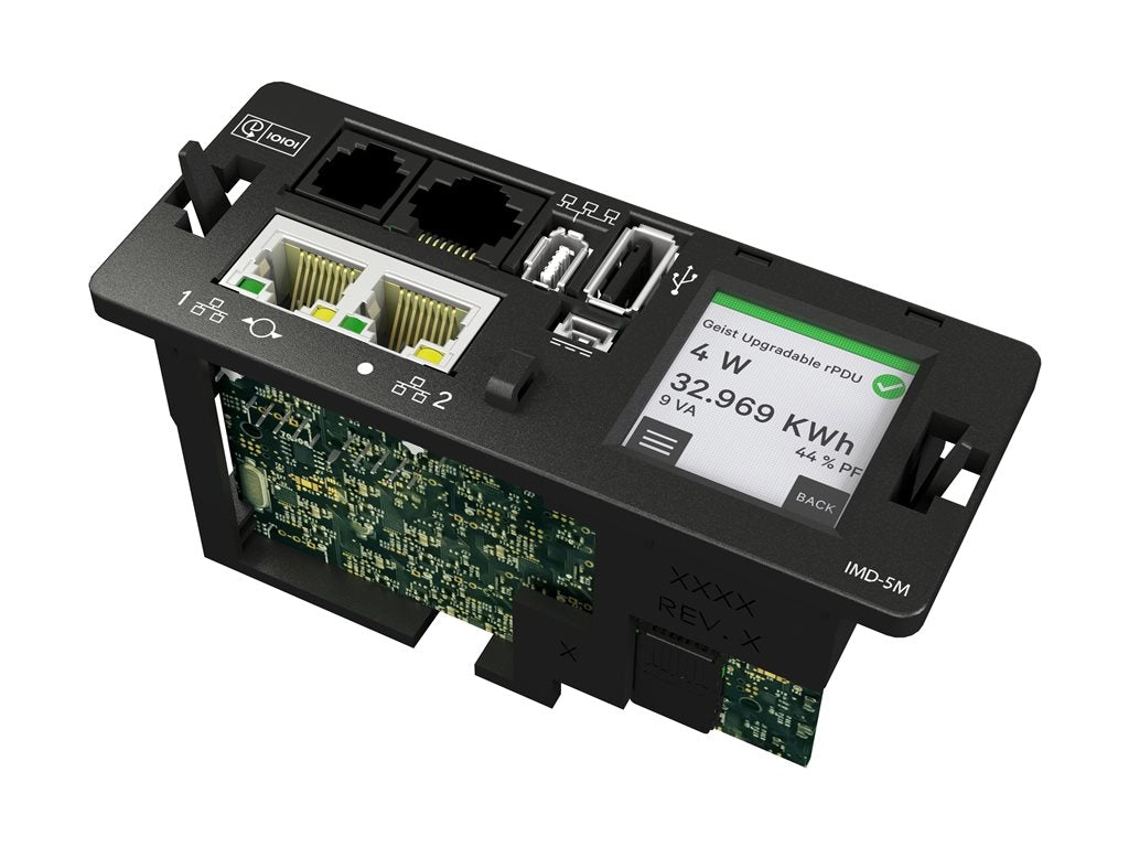 Geist Rack Transfer Switch Outlet Level Monitoring AUU5M1R5-06CF17-2C20C20A900-D - Power distribution unit (rack-mountable) - VA7U21A0