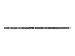 Geist Switched Unit Level Monitoring MNS5MGW1-24PBB8-6PS15B0A10-S-A - Power distribution unit (rack-mountable) - AC 208 V - 17.2 VP5N60A0