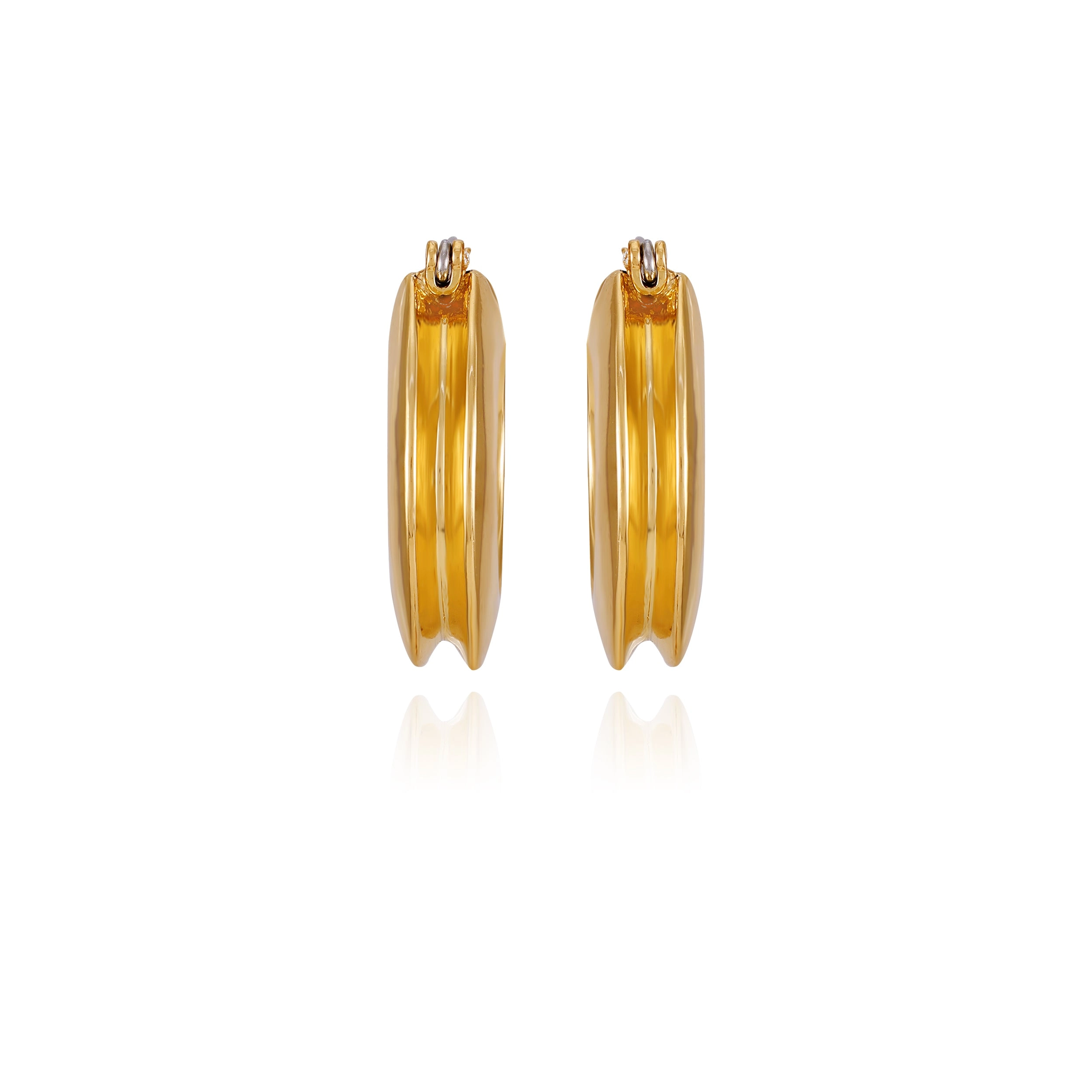 Goldtone Hoop Earrings