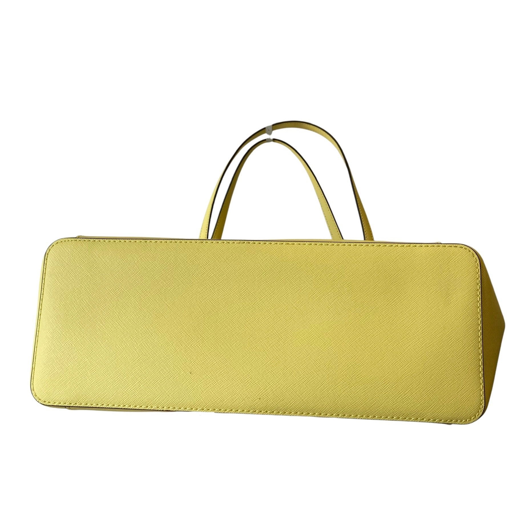 Handbag Designer By Michael Kors In Yellow, Size:Large