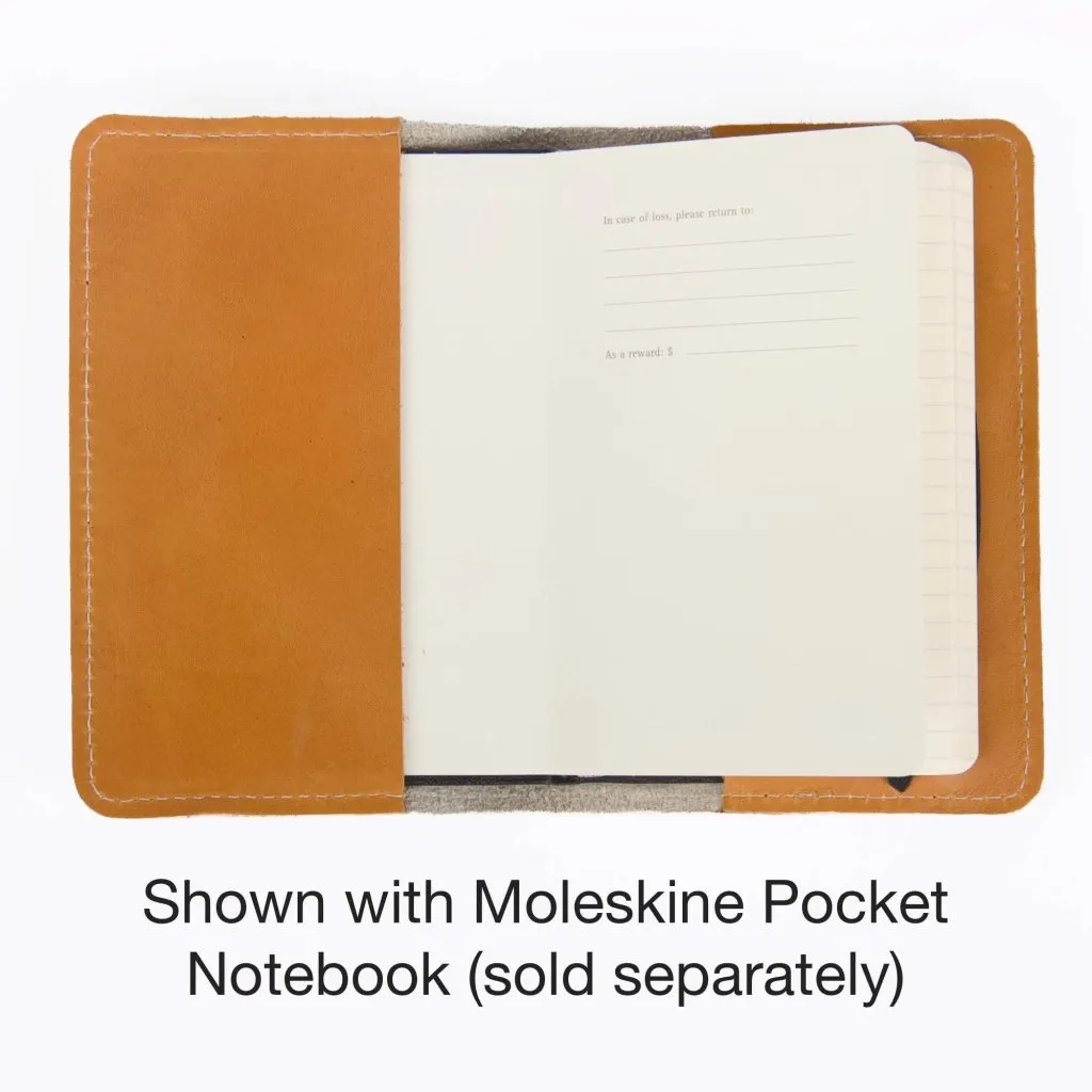 HAPPY EXTRA, Pocket Notebook Cover, Ginkgo, Adventure