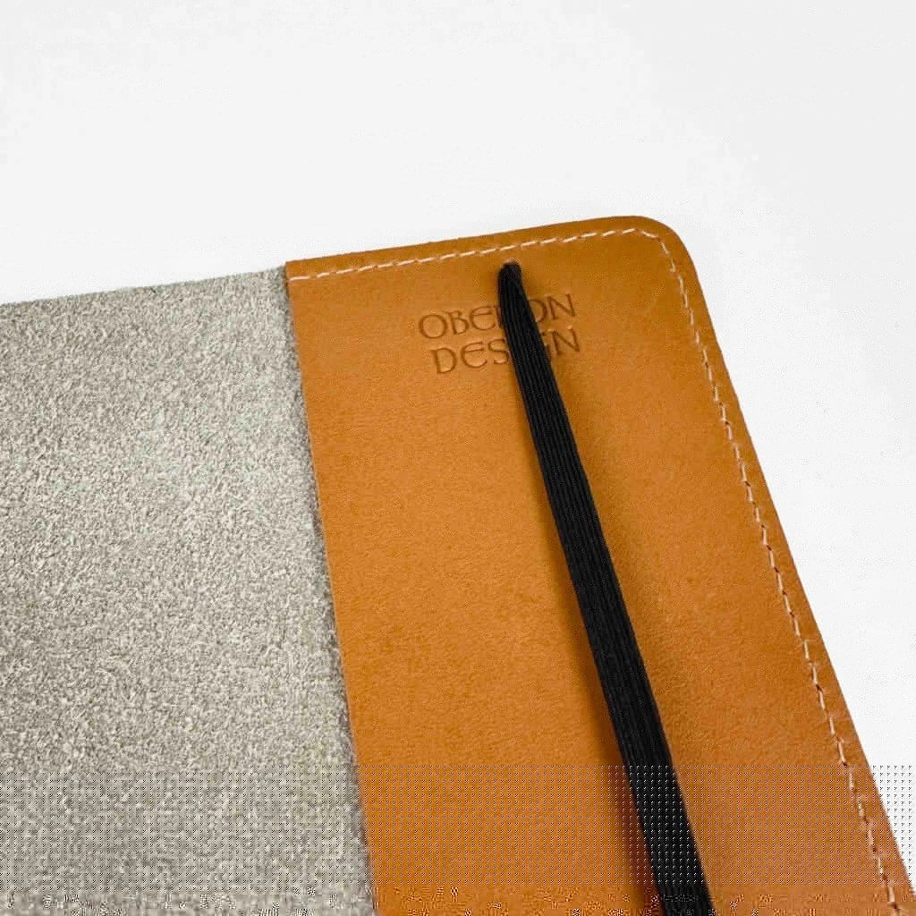 HAPPY EXTRA, Pocket Notebook Cover, Pacific Brandy