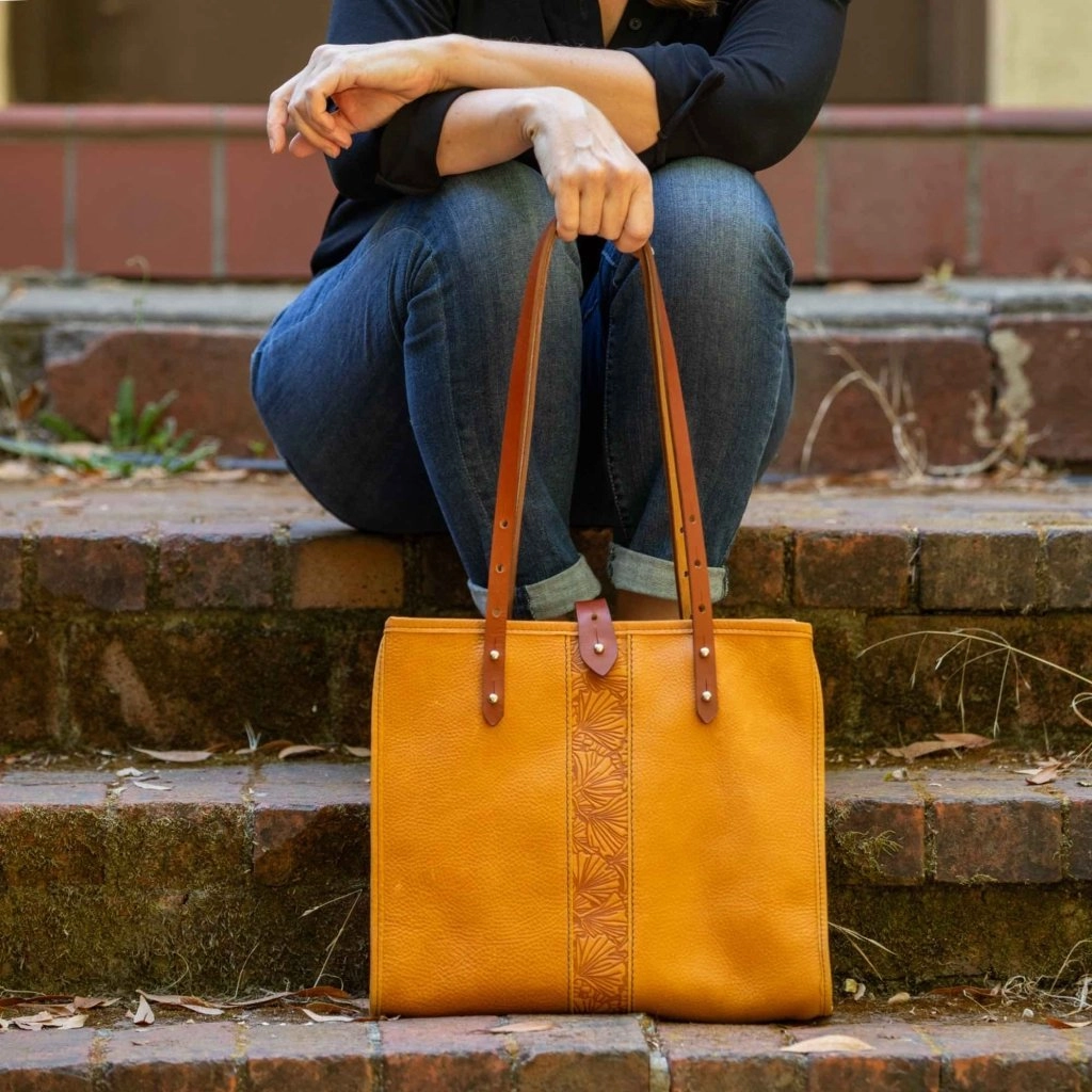 HAPPY EXTRA, Sonoma Tote, Ginkgo Adventure