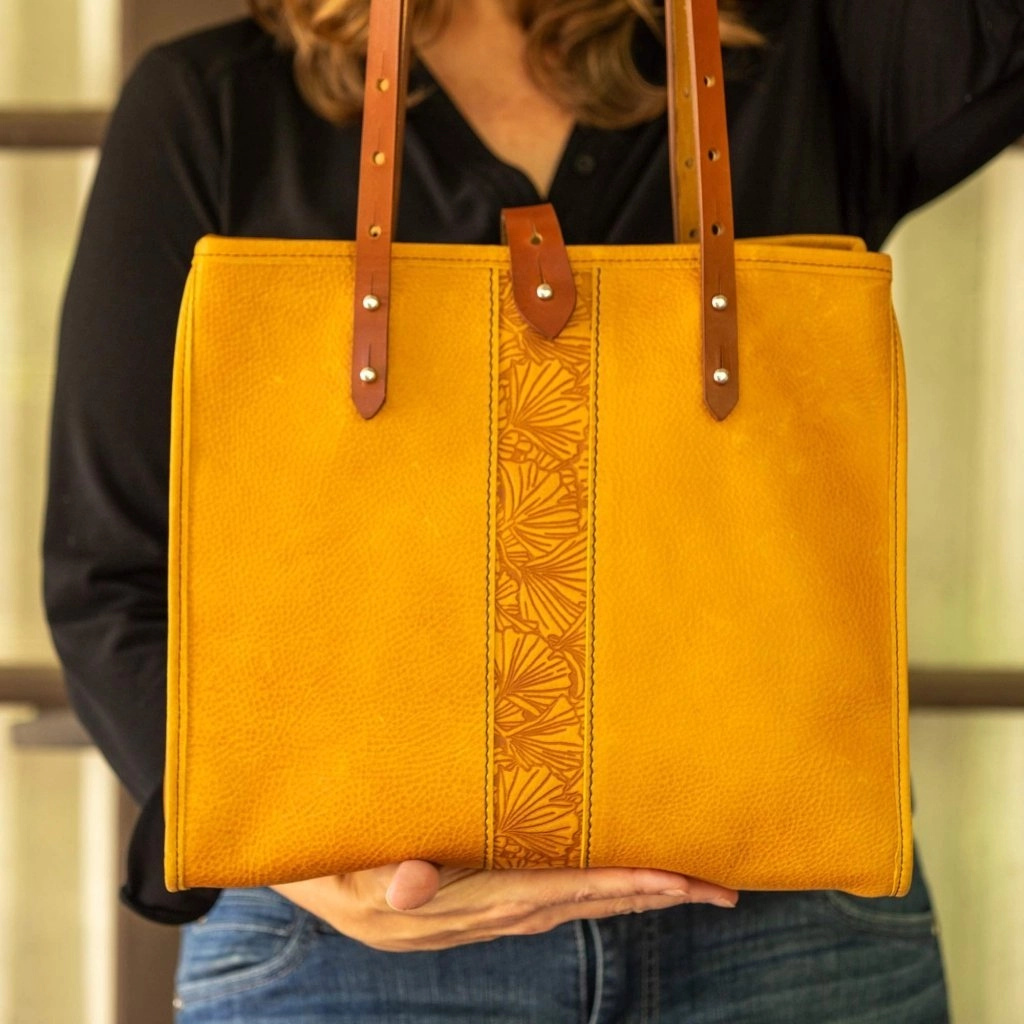 HAPPY EXTRA, Sonoma Tote, Ginkgo Adventure