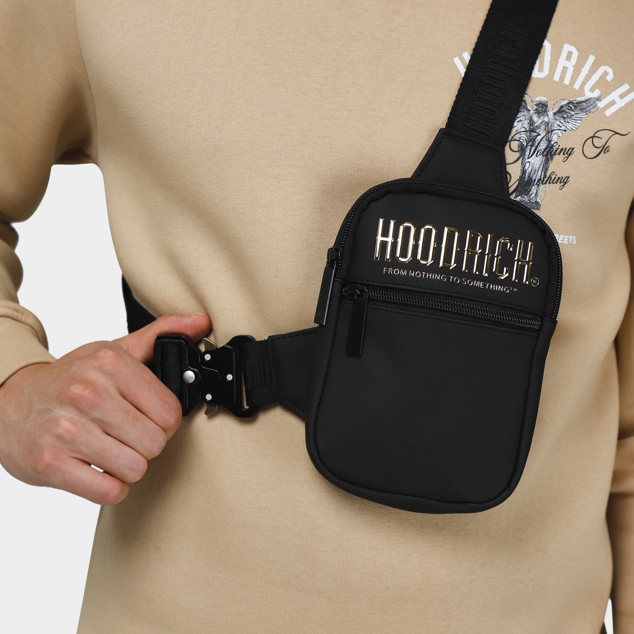 Hoodrich Chromatic Clip Mini Bag Black / Gold