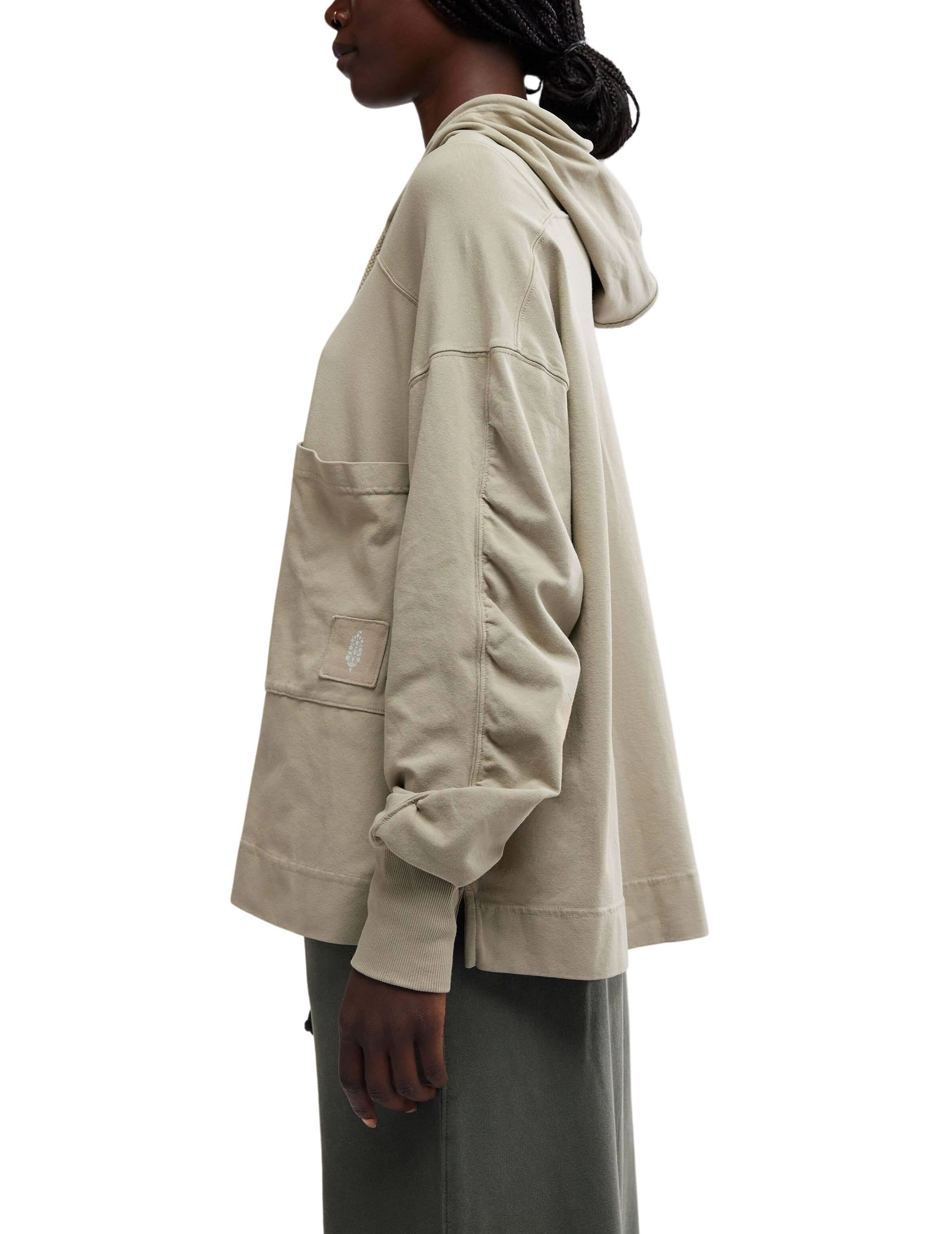 Hot Shot Hooded Layer - Sage Stone