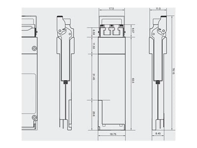 Integra Optics - QSFP  transceiver module (equivalent to: IBM BNCKM-QP-SRBD) - 40 Gigabit optical - 40GBASE-Duplex_BiDi - up BNCKM-QP-SRBD-IO