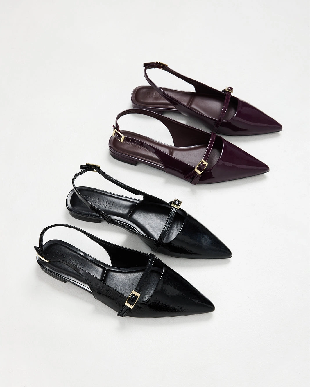 ISALINE - BLACK PATENT