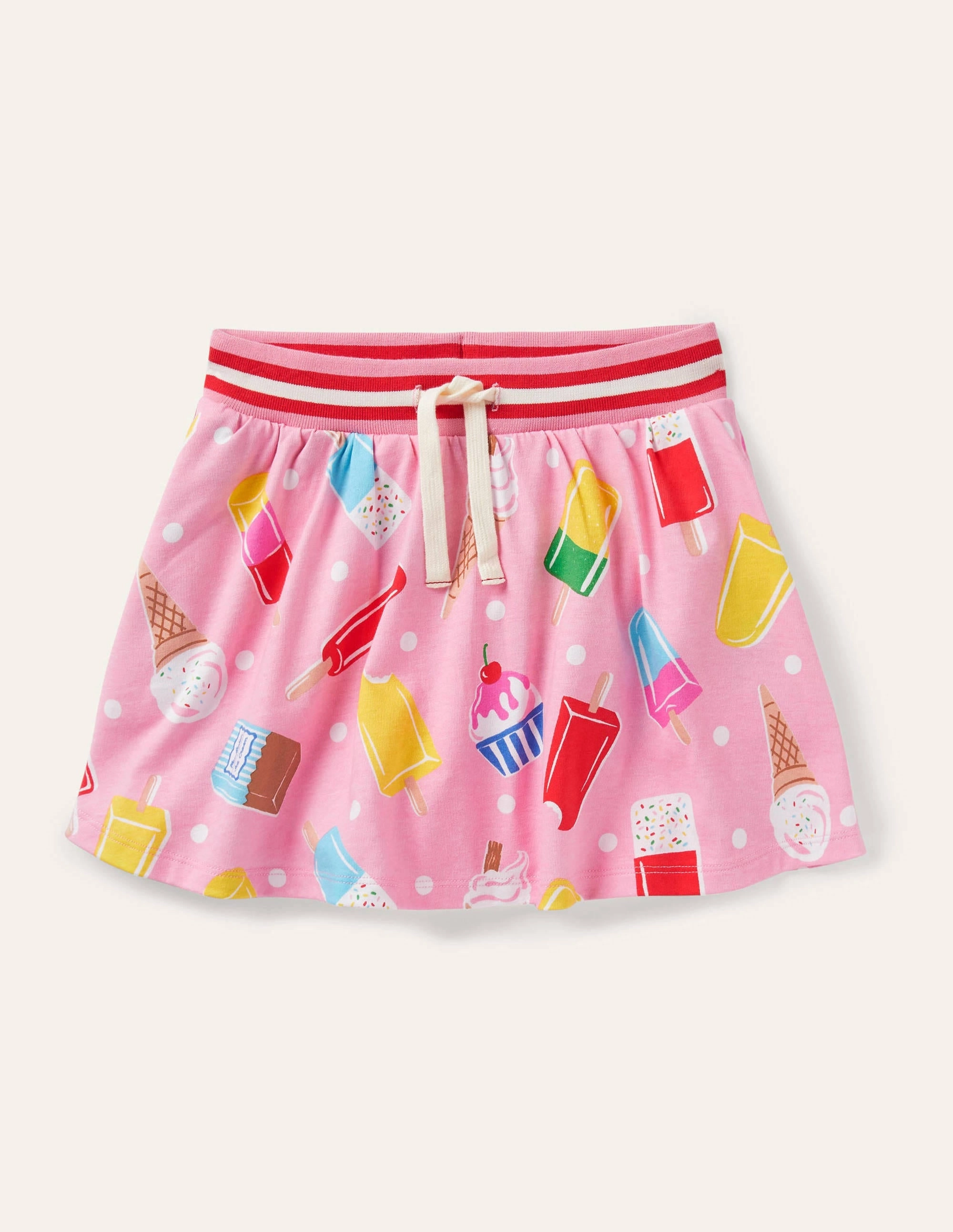 Jersey Skort-Pink Lemonade Ice Cream Spot