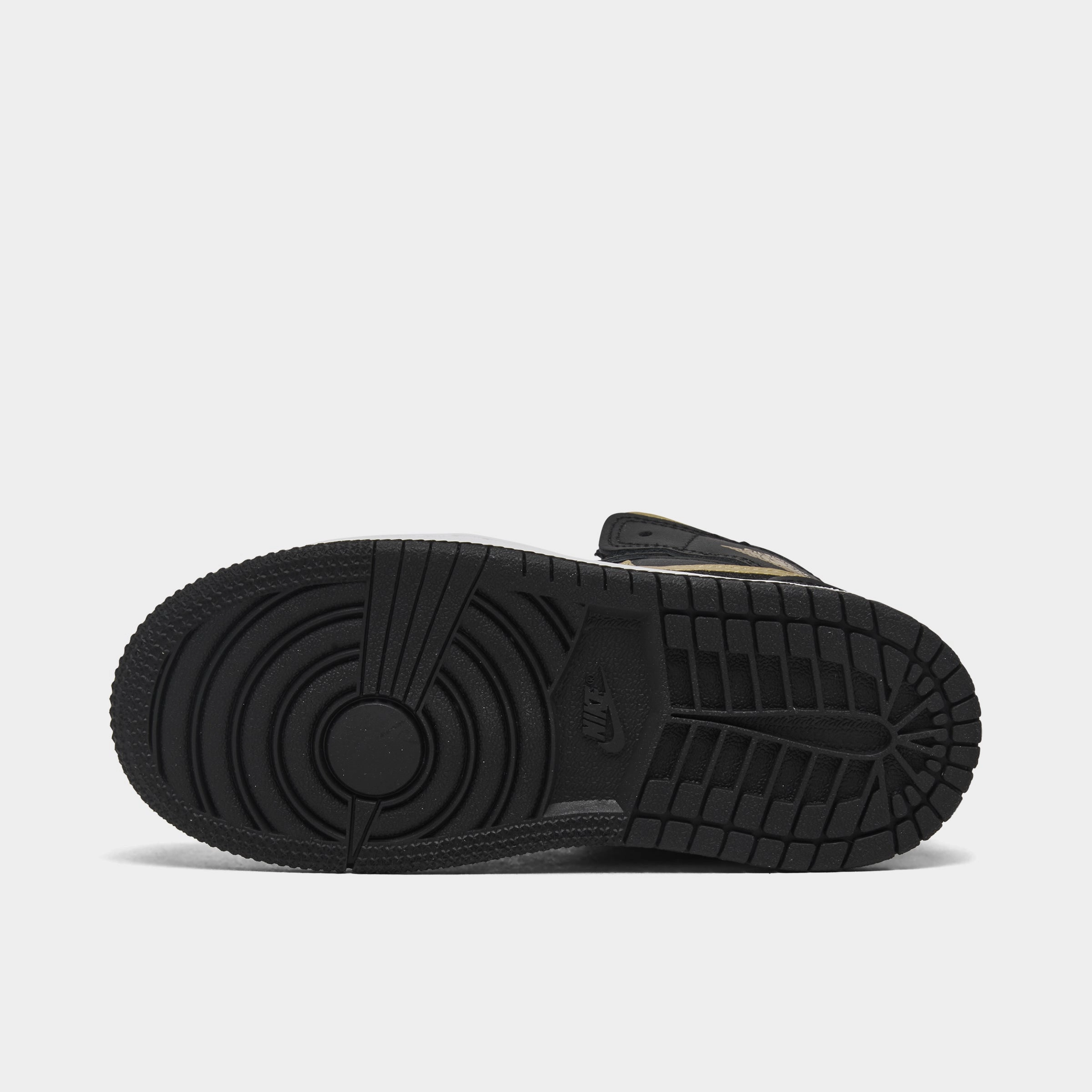 Jordan 1 Mid TD Black / Metallic Gold - White