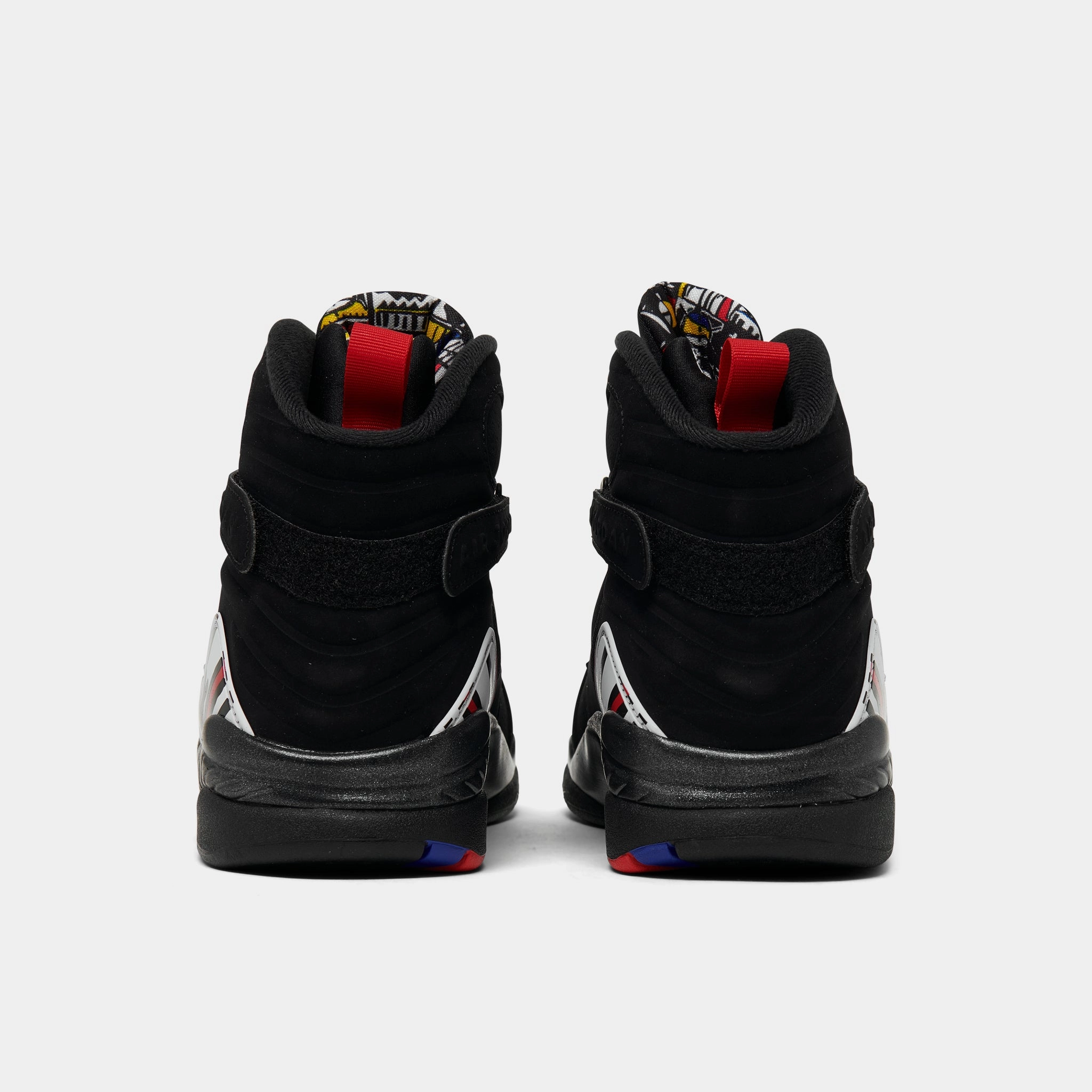 Jordan 8 Retro Black / True Red - White