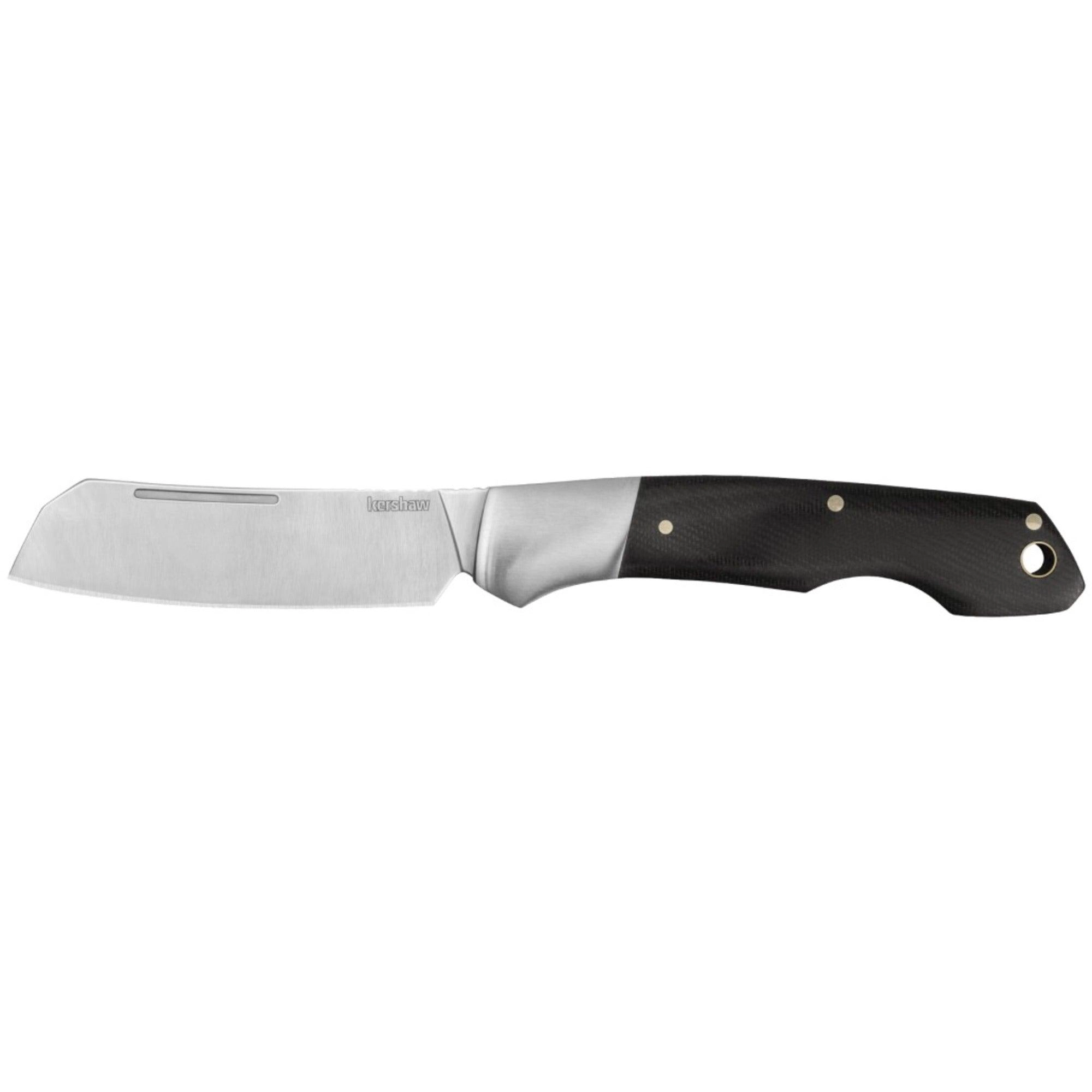 Kershaw Pocket Knife - Parley Manual Cleaver Blade Green Micarta Handle | 4384