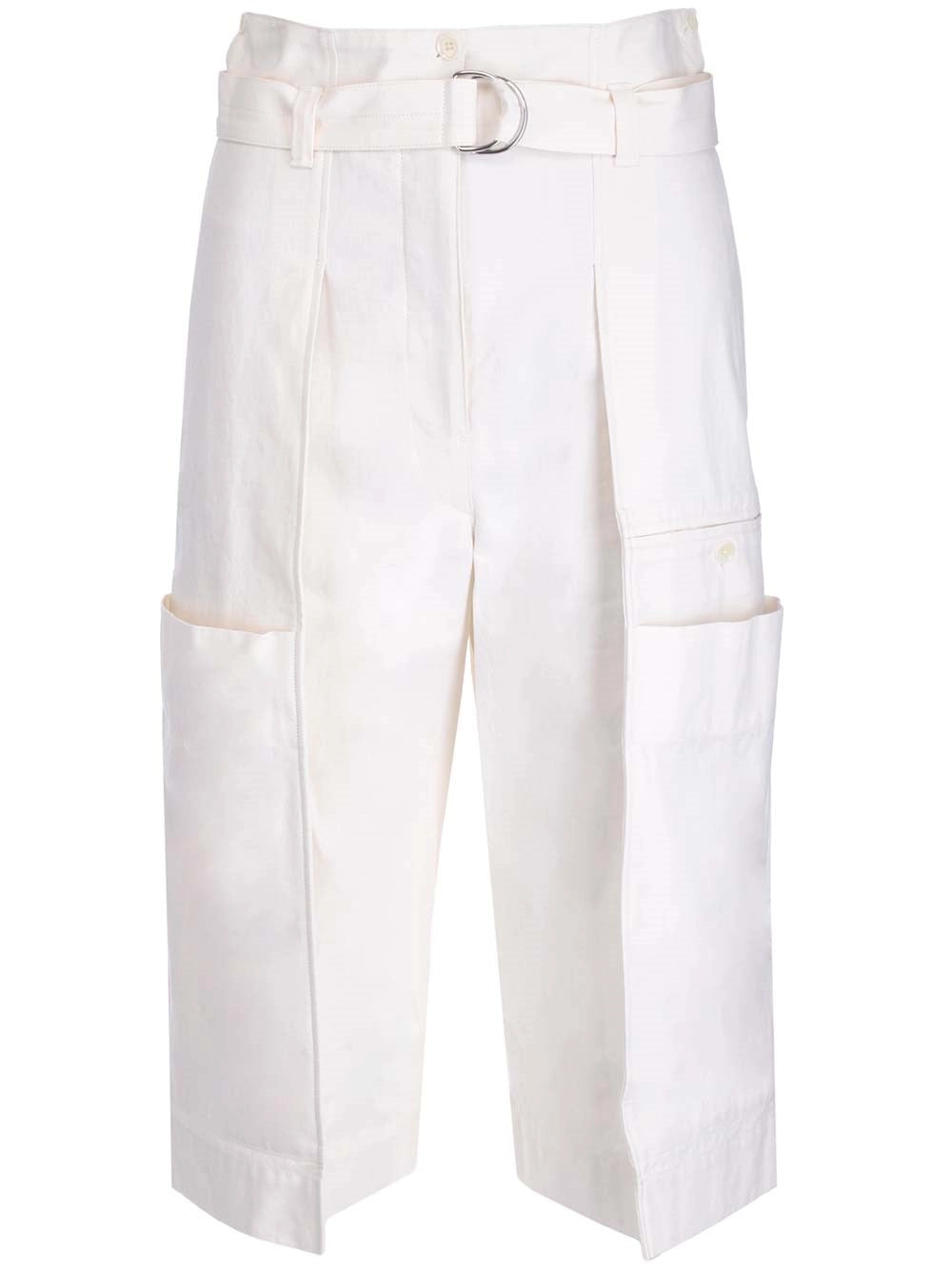Lemaire Belted Lightweight Capri Shorts
