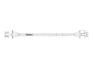 Lenovo - Power cable to 8 pin PCIe power - 7.5 in - for GPU - for ThinkSystem SR860 V2 7D42, 7Z59, 7Z60 4X97A76342