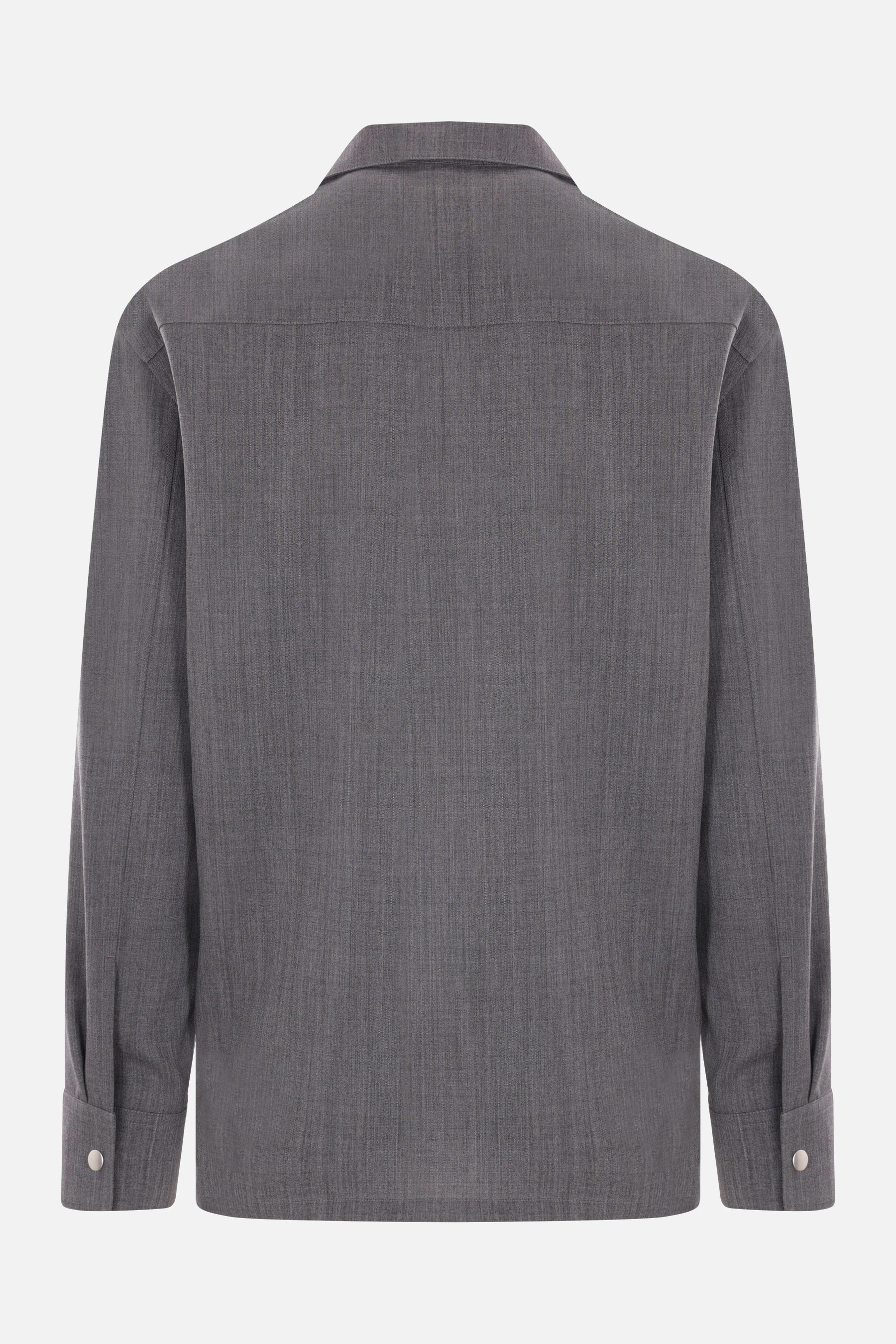 lightweight wool overshirt