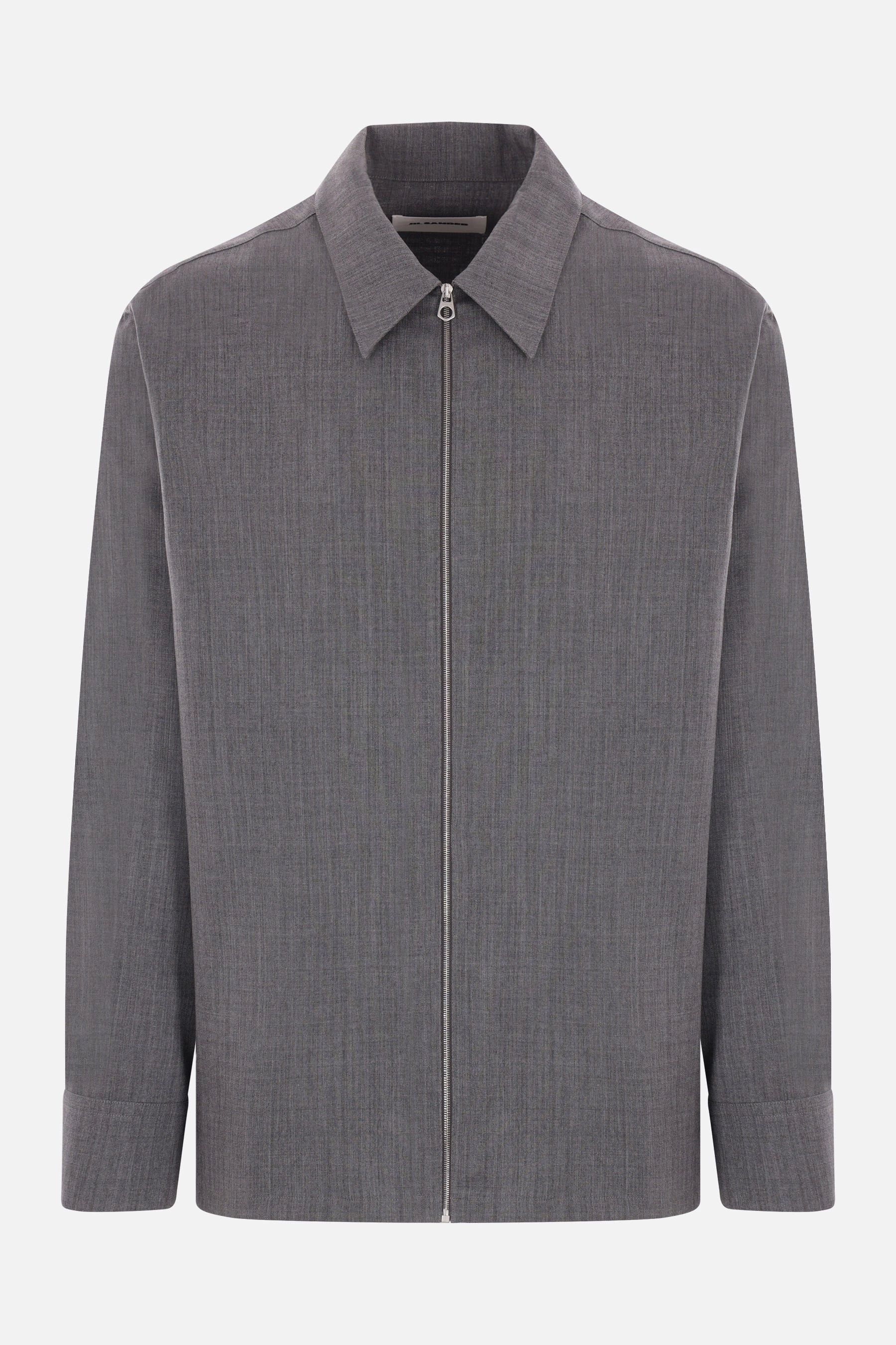 lightweight wool overshirt