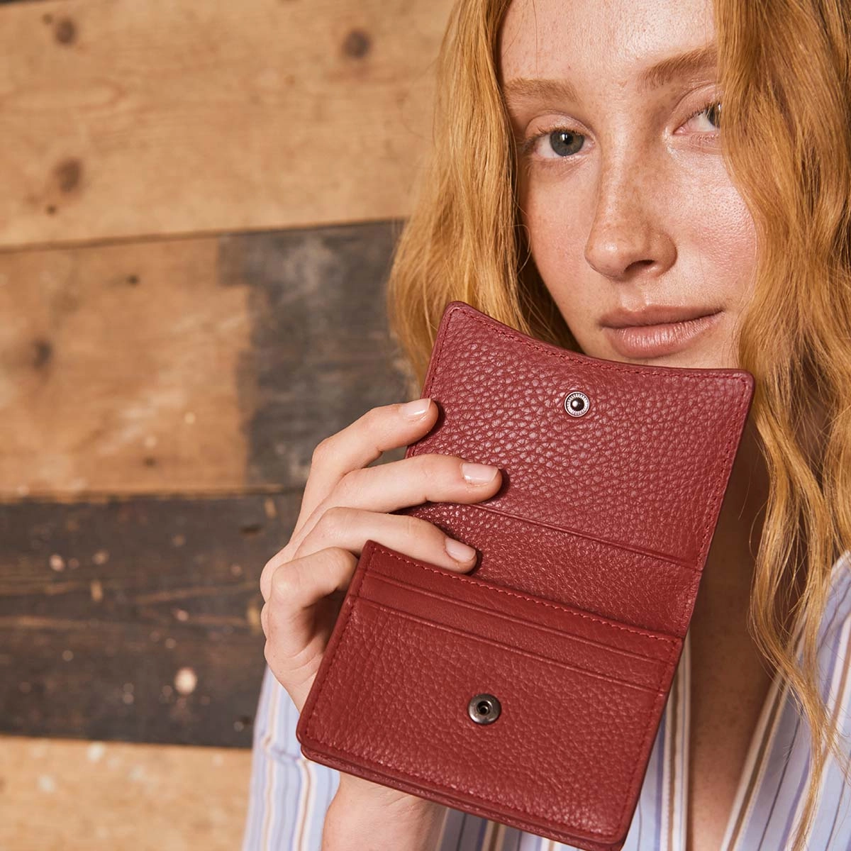 Lumen Wallet - Rouge