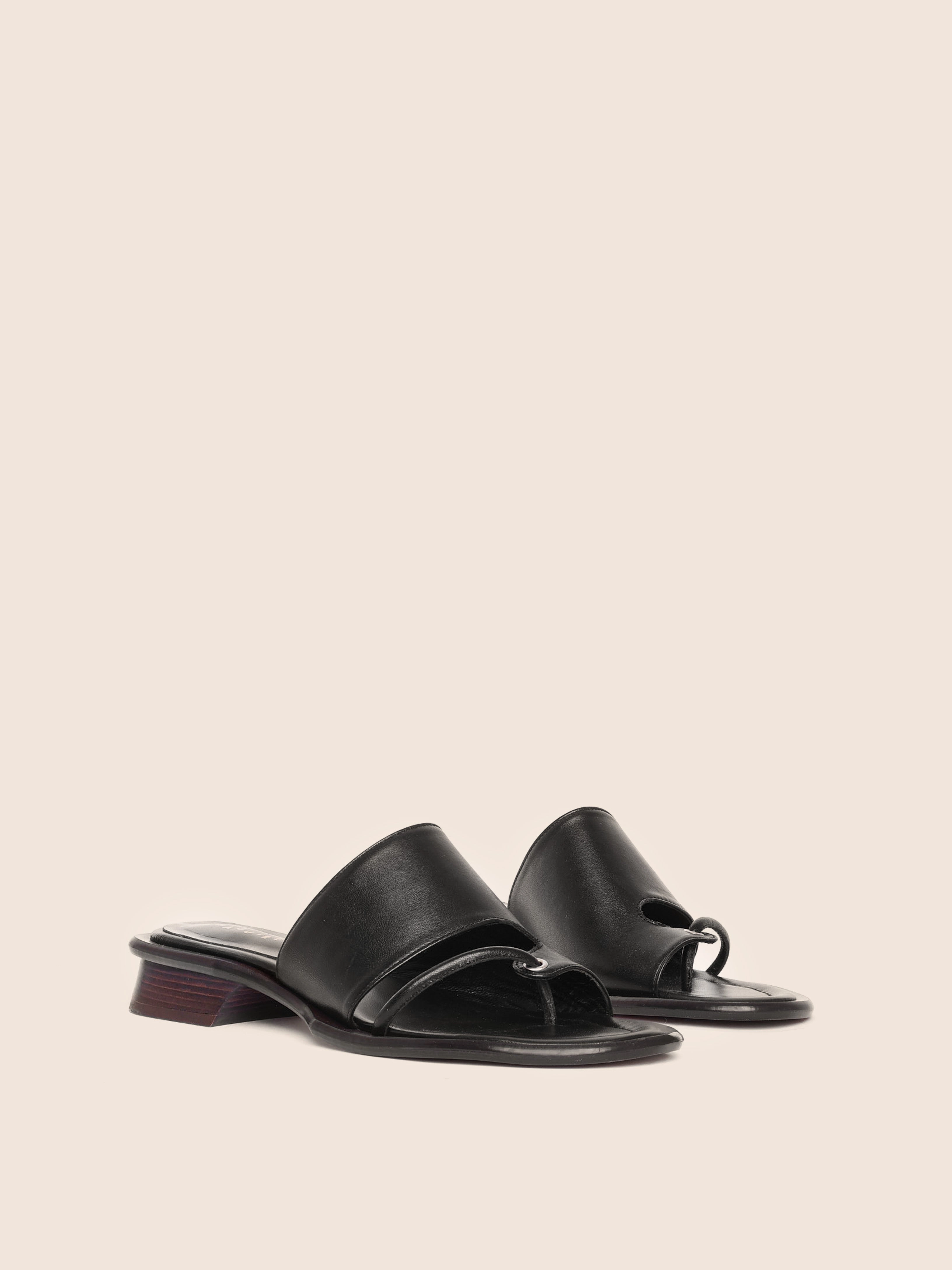 Mallorca Black Sandal