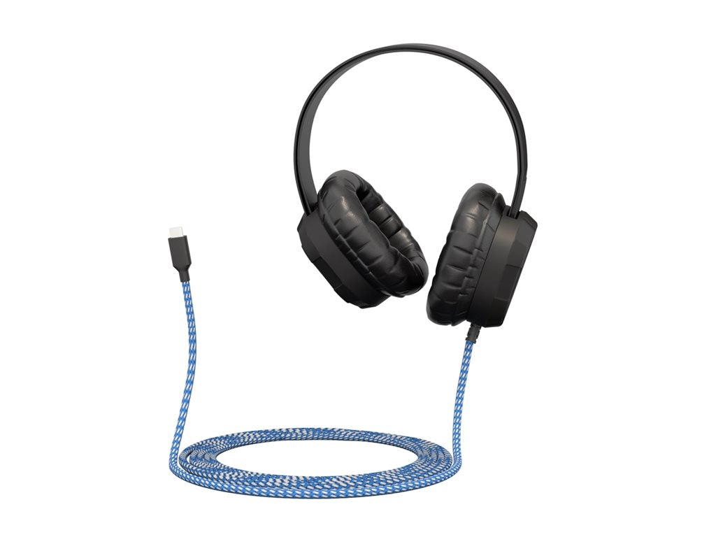 MAXCases Extreme - Headset - full size - wired - USB-C - black MC-HSX-USBC