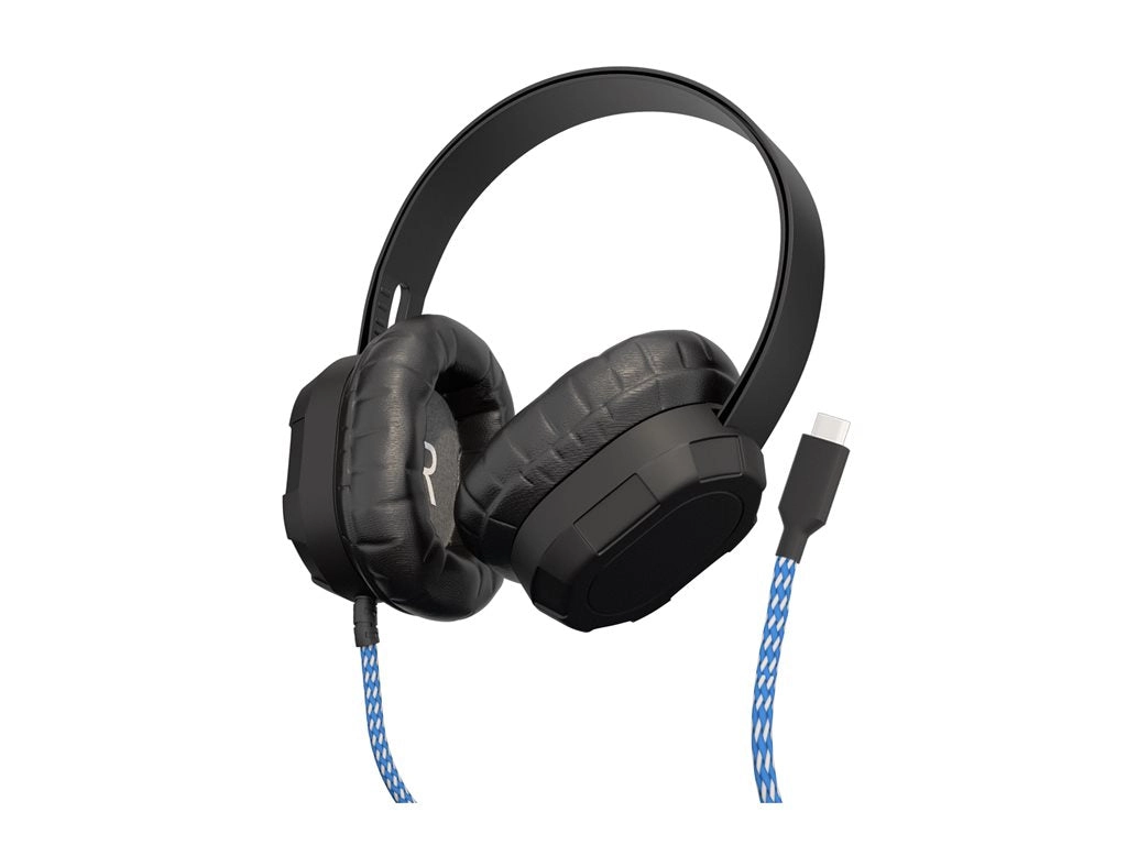 MAXCases Extreme - Headset - full size - wired - USB-C - black MC-HSX-USBC