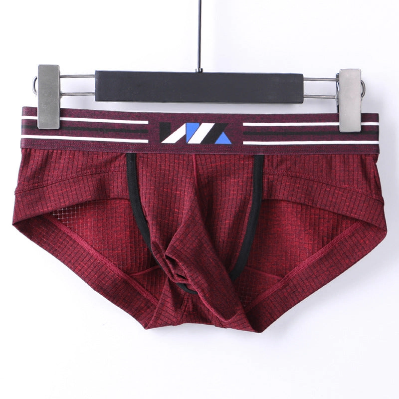 Men ice silk sexy underwear explosive style airplane briefs