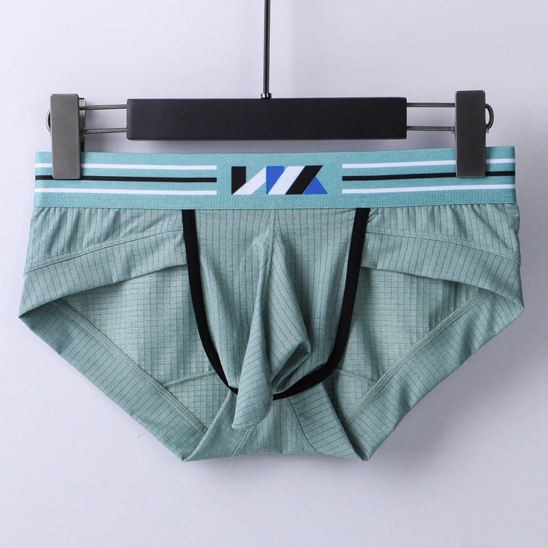 Men ice silk sexy underwear explosive style airplane briefs