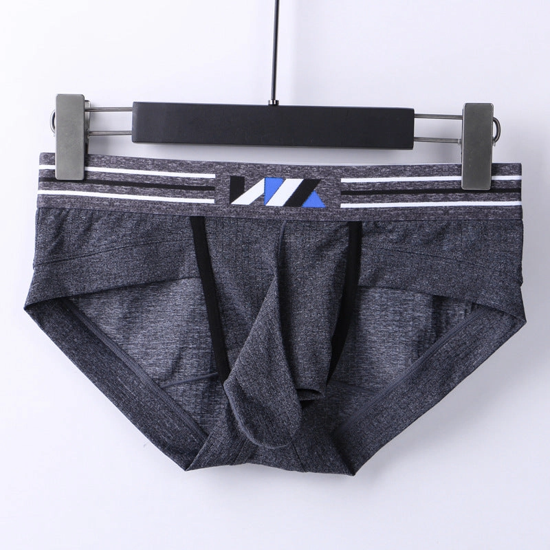 Men ice silk sexy underwear explosive style airplane briefs