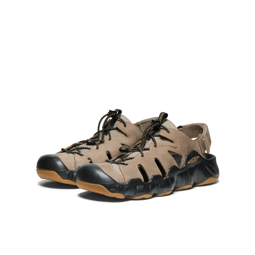 Men's Hyperport Fisherman Leather Sandal  |  Brindle/Oak Buff