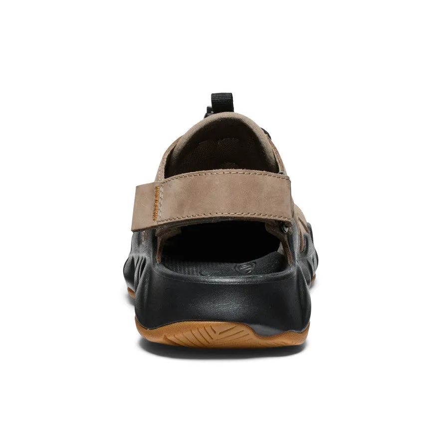 Men's Hyperport Fisherman Leather Sandal  |  Brindle/Oak Buff