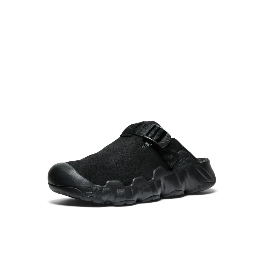 Men's Hyperport Leather Clog  |  Black/Black