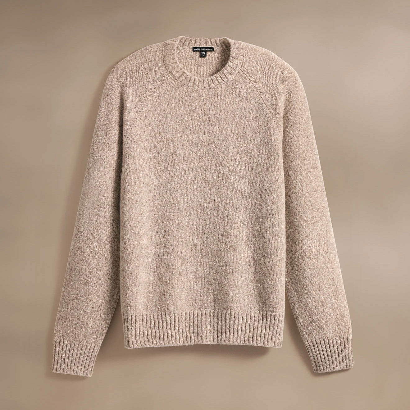 Men's Lightweight Textured Cashmere Crew Gift Set - True Black/Hazel