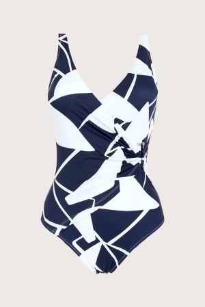 MITRA CROSSED ONE-PIECE