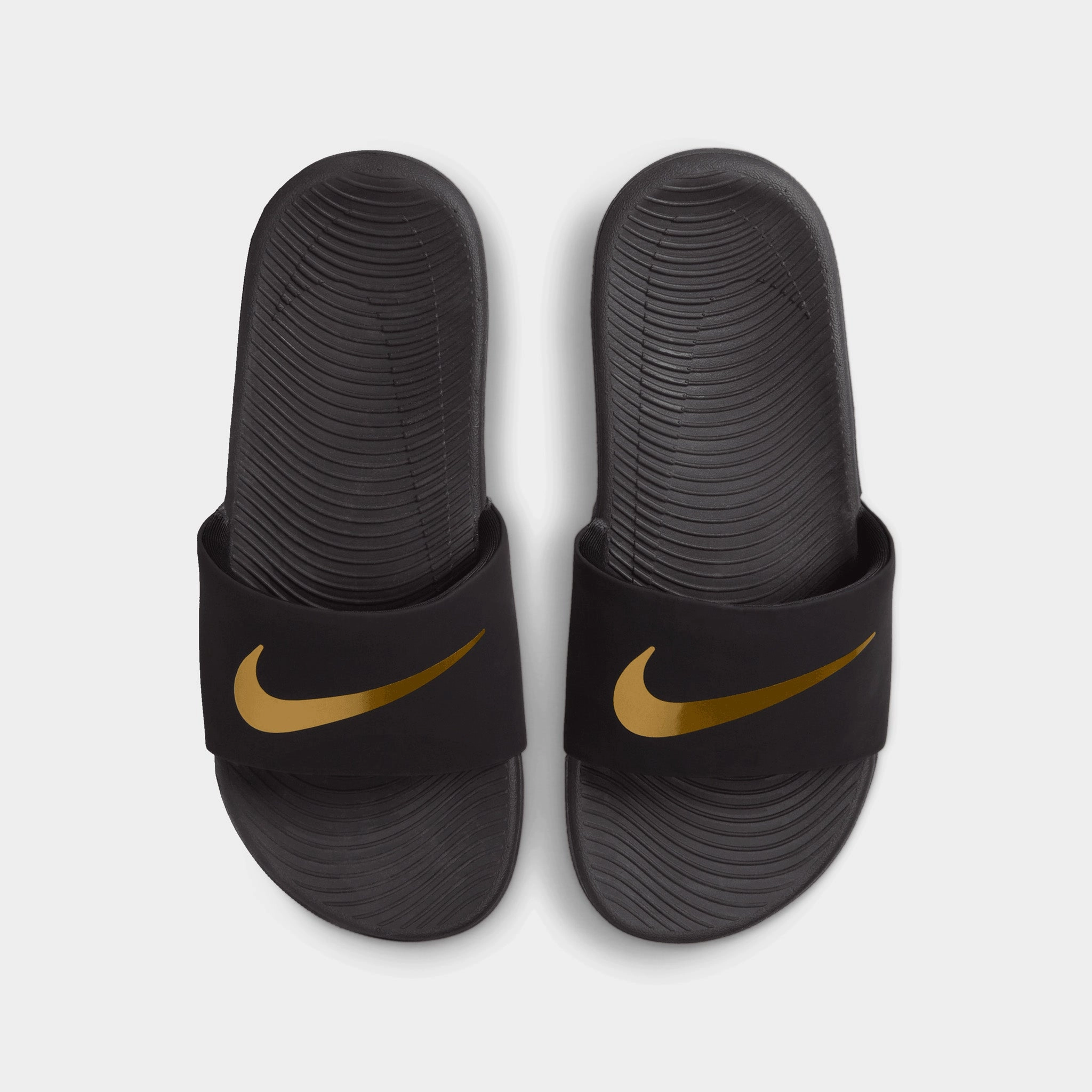 Nike Kawa Slide GS Black / Metallic Gold