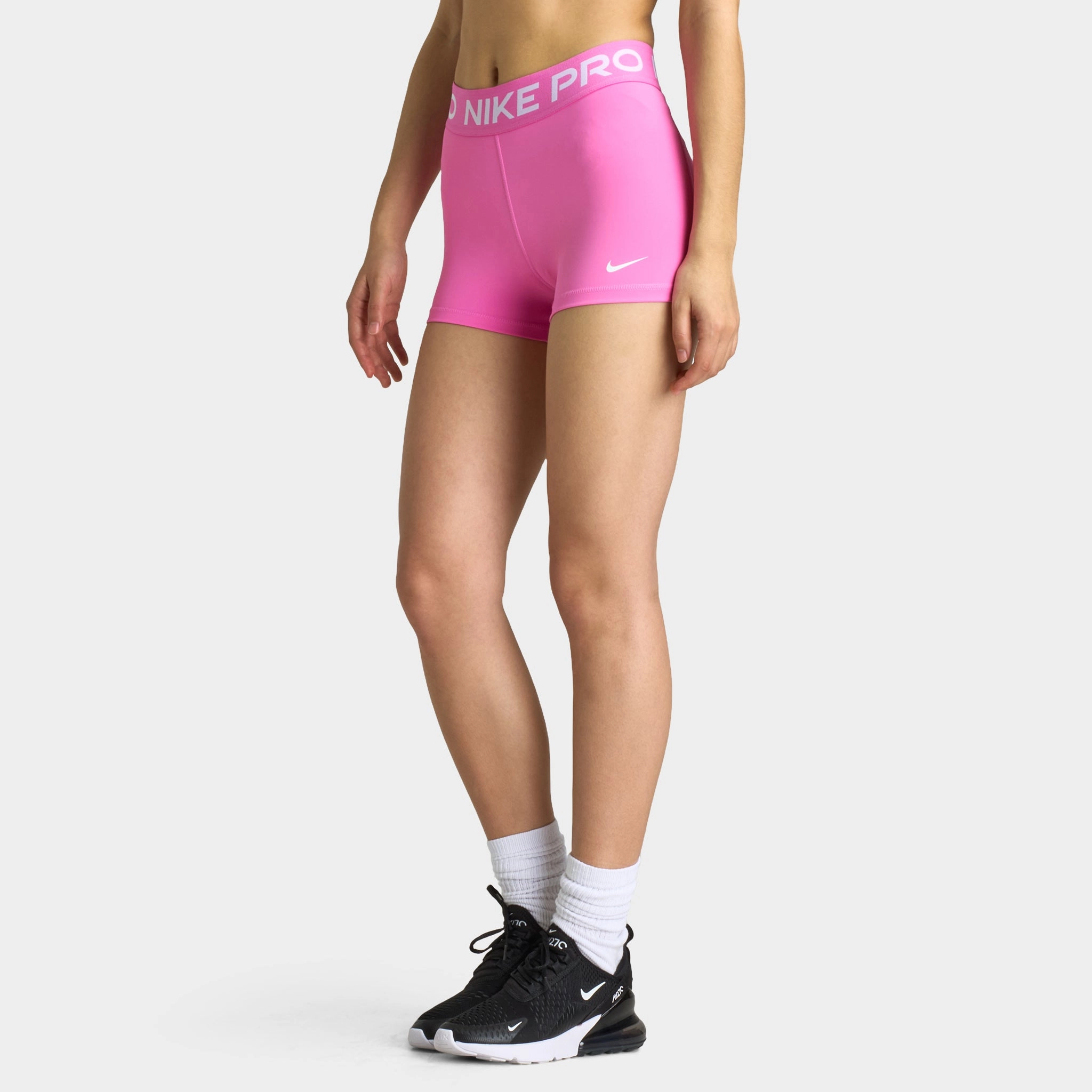 Nike Pro Women's 365 Shorts 3" Playful Pink / White