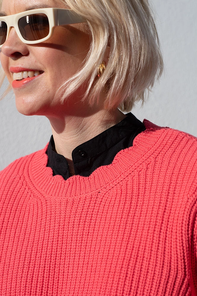 Numph Marley Geranium Pullover