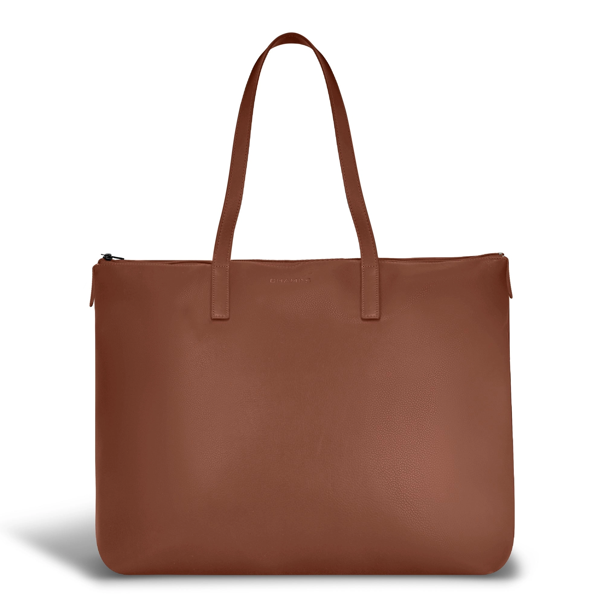 Onyx / Leather Business Tote *Drop Ship*