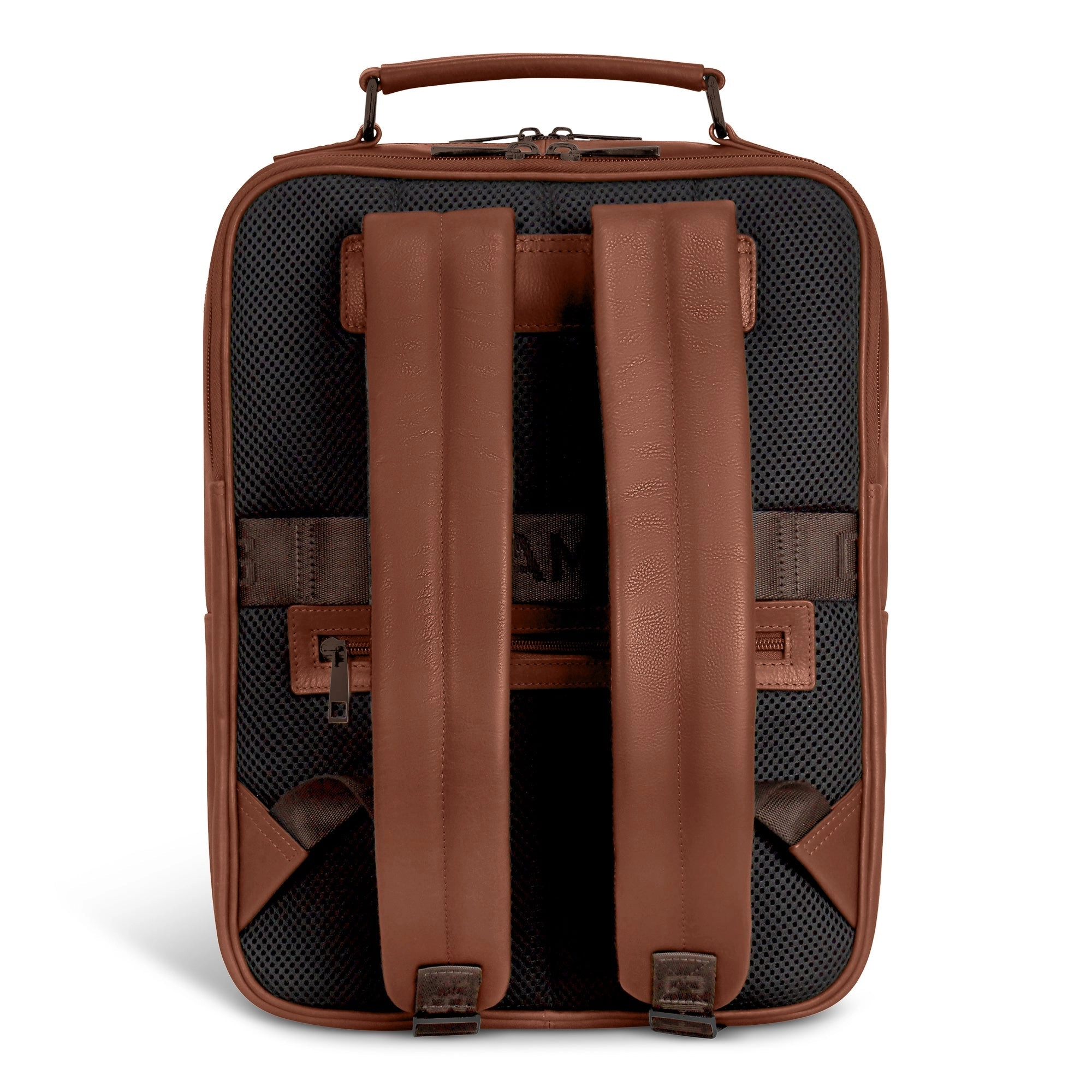 Onyx / Leather Compact Backpack *Drop Ship*