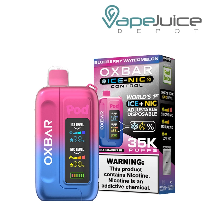 OXBAR Ice-Nic Control 35K Disposable
