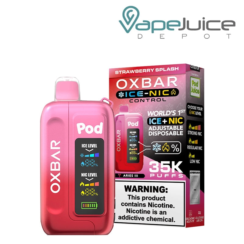 OXBAR Ice-Nic Control 35K Disposable