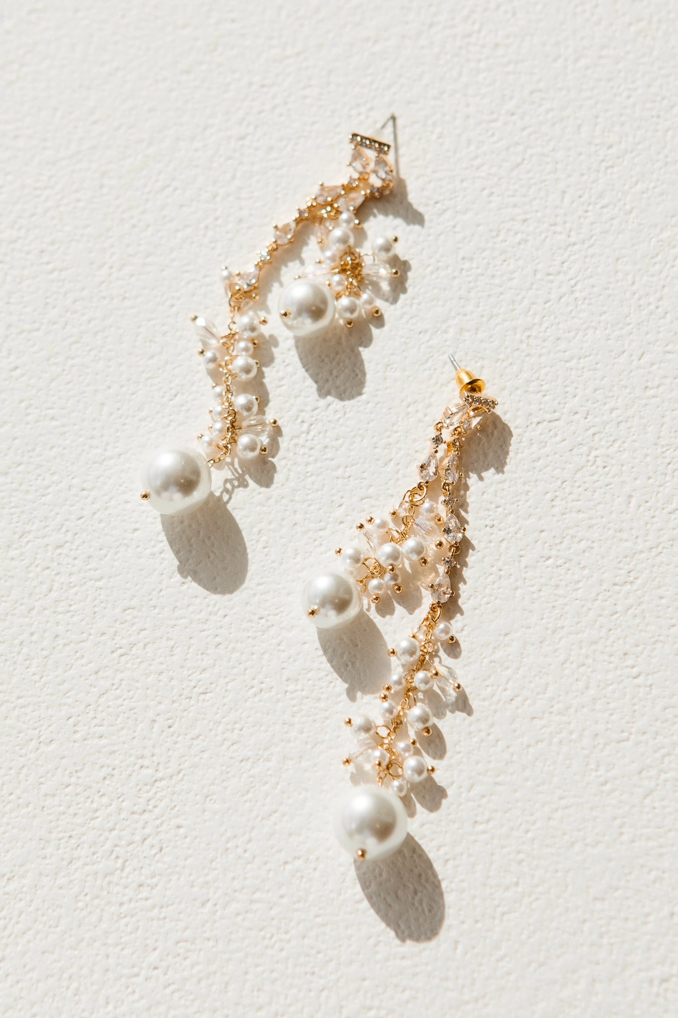 Pearl Dangle Drop Earrings