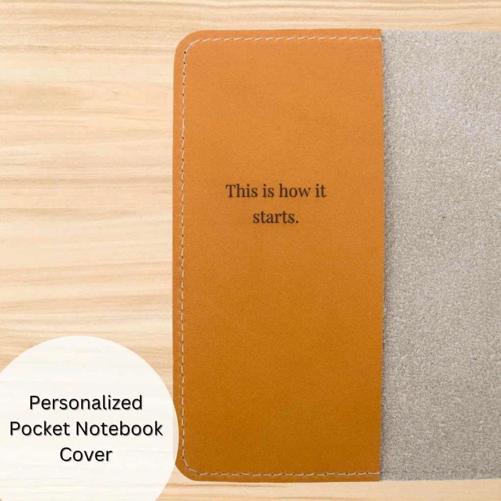 Pocket Notebook Cover, Acanthus, Adventure