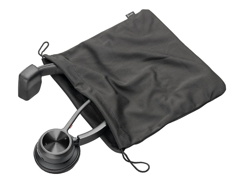 Poly Voyager 4310 - Voyager 4300 series - headset - on-ear - Bluetooth - wireless, wired - active noise canceling - USB-C - black 7E2L8AA#ABA