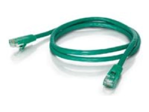 Quiktron Q Series - Patch cable - RJ-45 (M) to RJ-45 (M) - 10 ft - CAT 6 - booted, stranded - green 576-120-010