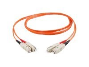 Quiktron Value Series - Network cable - SC multi-mode (M) to SC multi-mode (M) - 20.1 m - fiber optic - 62.5 / 125 micron - booted, 810-332-066