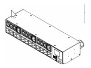 Raritan PX3-1243R - Power distribution strip (rack-mountable) - AC 208 V - 8600 VA - USB, Ethernet 10/100/1000 - input: NEMA
