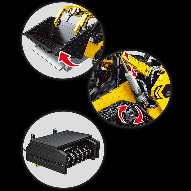 Remote Controlled Compact Track Loader 1800pcs