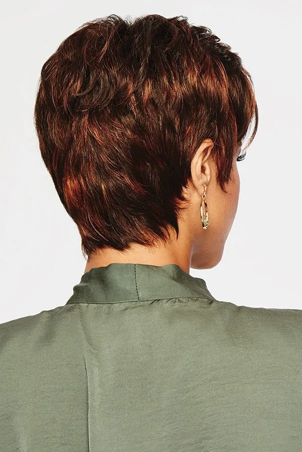 Sale - Raquel Welch Wigs - Winner - Large - Color: Shaded Iced Java (SS4/10)