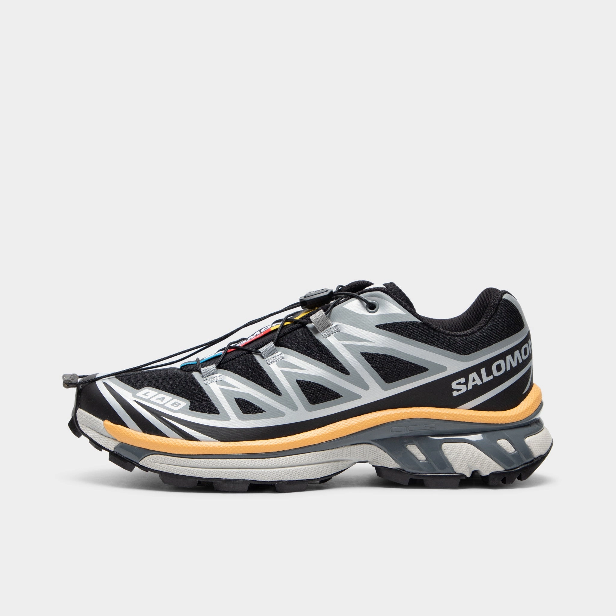 Salomon XT-6 Black / Silver - Warm Apricot