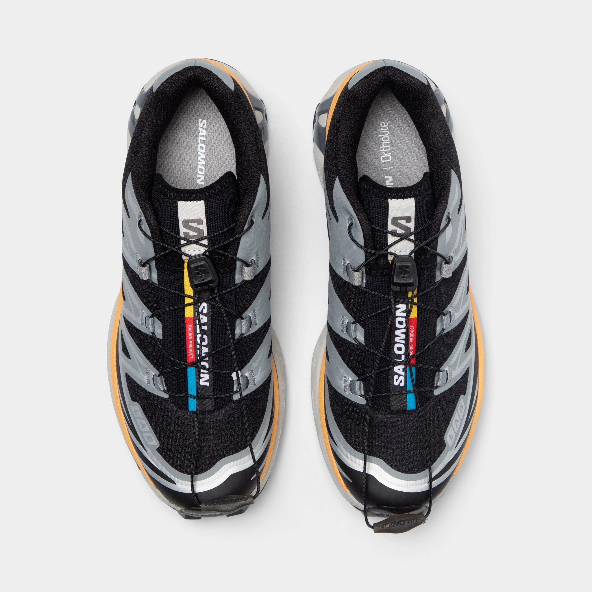 Salomon XT-6 Black / Silver - Warm Apricot